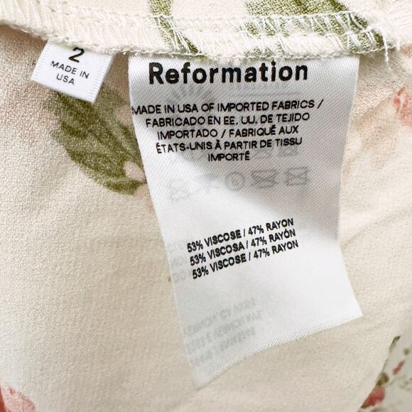 Reformation Lecce Dress in Corsage - Picture 10 of 15